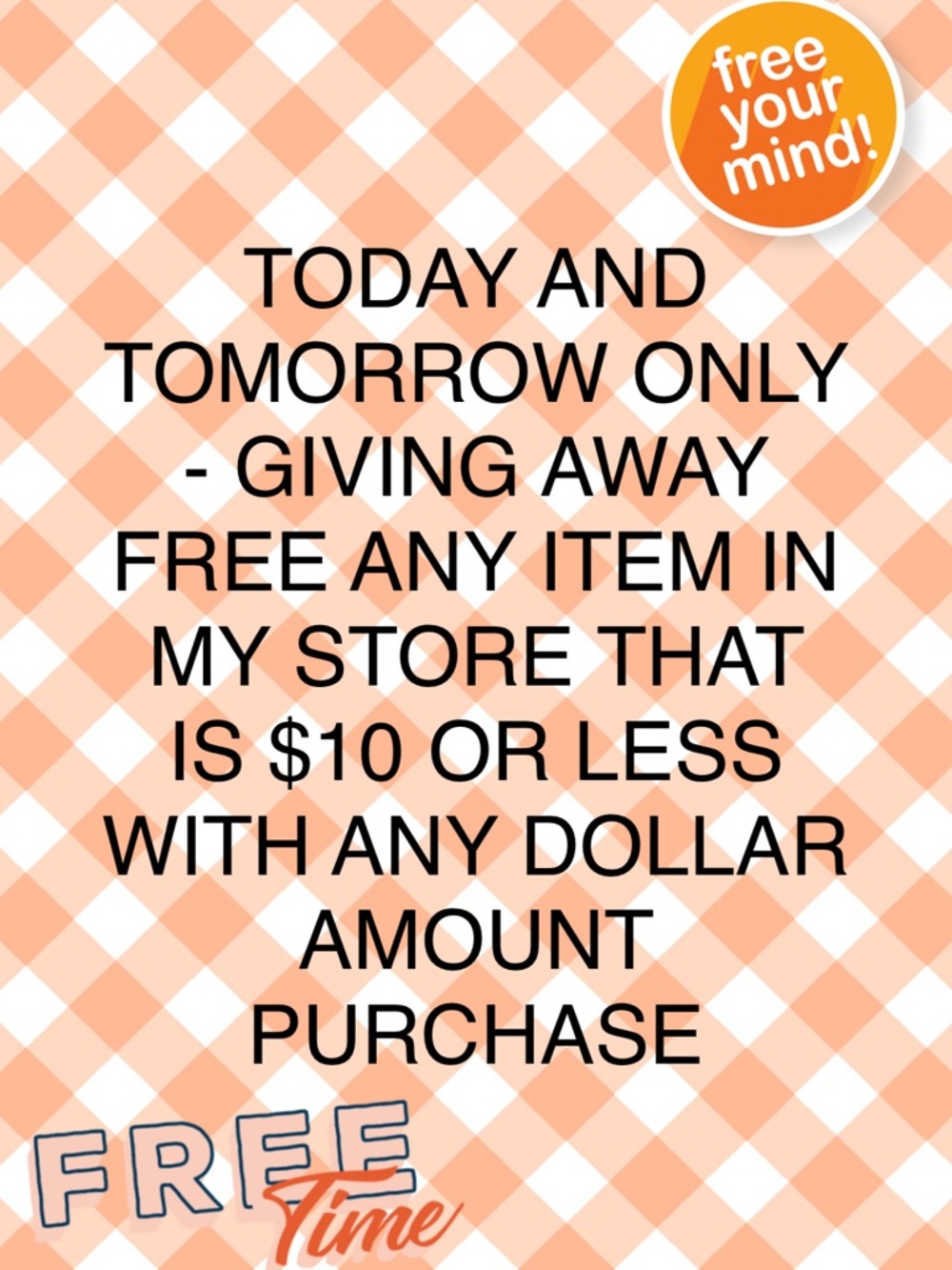 With any purchase!